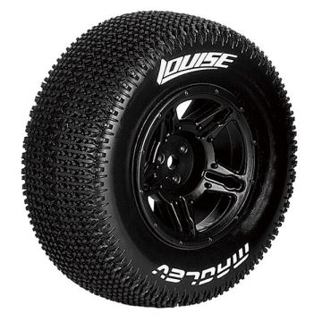 Louise RC SC-Maglev 1/10 Super Soft Slash Rear / Slash 4x4 Wheels & Tyres (Pair)