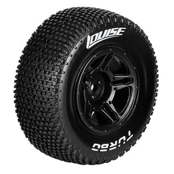 Louise RC SC-Turbo 1/10 Front Soft TRX Slash Front Wheels & Tyres (Pair)