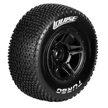 Louise RC SC-Turbo 1/10 Front Super Soft TRX Slash Front Wheels & Tyres (Pair)