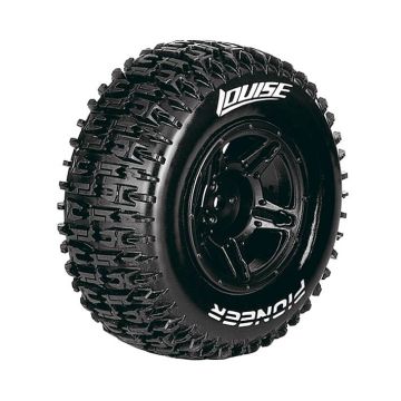 Louise RC SC-Pioneer 1/10 Soft Arrma Senton 6s Hex 1 Wheels & Tyres (Pair)