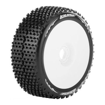 Louise RC B-Hornet 1/8 Super Soft (17mm Hex) Wheels & Tyres (Pair)