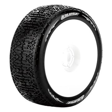 Louise RC B-Phantom 1/8 Super Soft (17mm Hex) Wheels & Tyres (Pair)