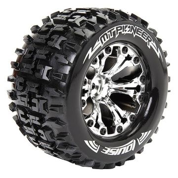 Louise RC MT-Pioneer 1/10 Soft (14mm Hex) Arrma Wheels & Tyres (Pair)