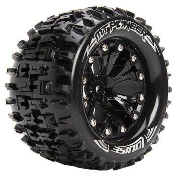 Louise RC MT-Pioneer 1/10 Soft 1/2 ET GP Jato 2WD Wheels & Tyres (Pair)