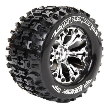 Louise RC MT-Pioneer 1/10 Soft (Bearing) GP Jato 2WD F Wheels & Tyres (Pair)