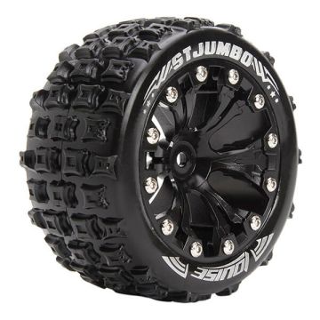Louise RC ST-Jumbo 1/10 Soft (14mm Hex) Arrma Granite 4 Wheels & Tyres (Pair)
