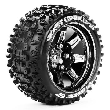 Louise RC ST-Uphill 1/10 Soft (14mm Hex) Arrma G Wheels & Tyres (Pair)