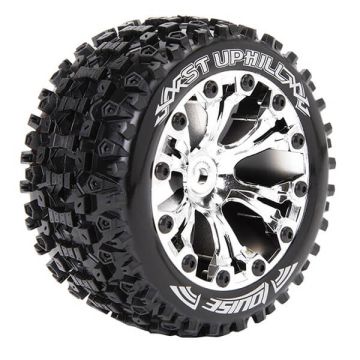Louise RC ST-Uphill 1/10 Soft 1/2 ET GP Jato 2WD Wheels & Tyres (Pair)