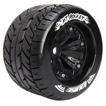 Louise RC MT-Rocket 1/8 Sport 0 ET EP E-Maxx Front Wheels & Tyres (Pair)
