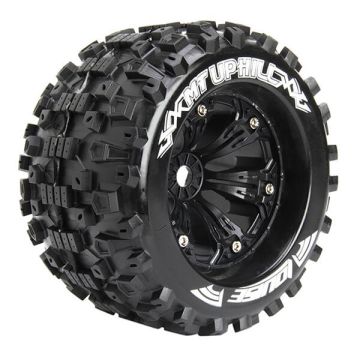 Louise RC MT-Uphill 1/8 Sport 0 ET EP E-Maxx Front Wheels & Tyres (Pair)
