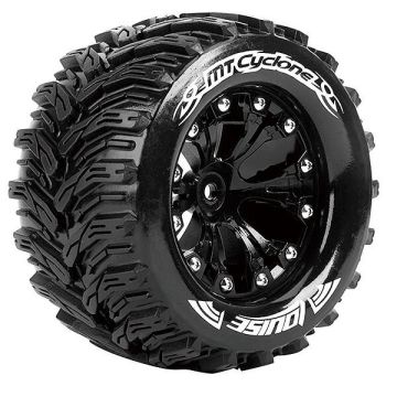 Louise RC MT-Cyclone 1/10 Soft 1/2 ET GP Jato 2WD Wheels & Tyres (Pair)