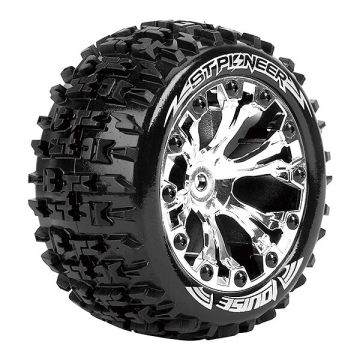 Louise RC ST-Pioneer 1/10 Soft 1/2 ET GP Jato 2WD Wheels & Tyres (Pair)