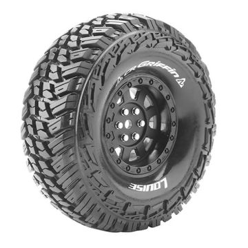 Louise RC CR-Griffin 1/10 Super Soft (12mm Hex) Wheels & Tyres (Pair)