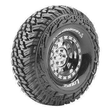 Louise RC CR-Griffin 1/10 Super Soft (12mm Hex) Wheels & Tyres (Pair)