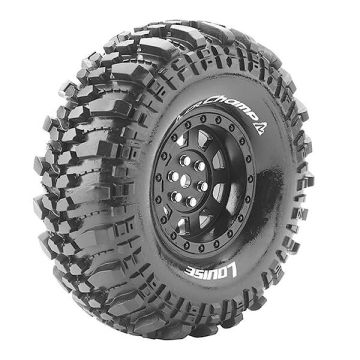 Louise RC CR-Champ 1/10 Super Soft (12mm Hex) Wheels & Tyres (Pair)