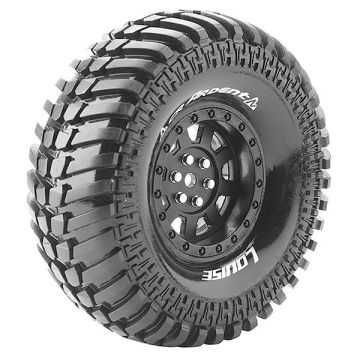 Louise RC CR-Ardent 1/10 Super Soft (12mm Hex) Wheels & Tyres (Pair)