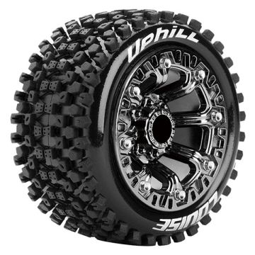 Louise RC ST-Uphill 1/16 Soft TRX 1:16 E Wheels & Tyres (Pair)
