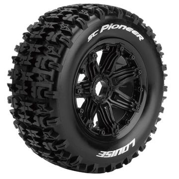 Louise RC SC-Pioneer 1/5 Sport (24mm Hex) Wheels & Tyres (Pair)
