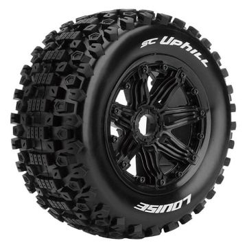Louise RC SC-Uphill 1/5 Sport FR/RR (24mm Hex) Wheels & Tyres (Pair)