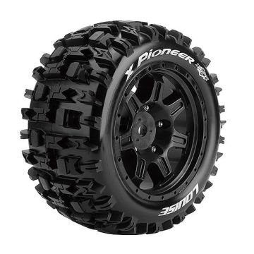Louise RC X-Pioneer X-Maxx (24mm Hex) Wheels & Tyres (Pair)