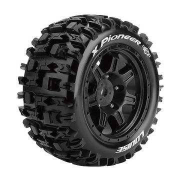 Louise RC X-Pioneer Arrma Kraton 8S (24mm Hex) Wheels & Tyres (Pair)