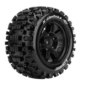 Louise RC X-Uphill X-Maxx (24mm Hex) Wheels & Tyres (Pair)