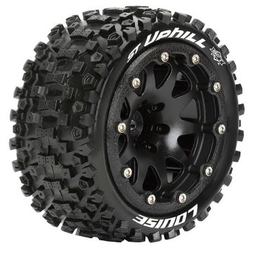 Louise RC ST-Uphill 1/10 Soft (14mm Hex) Arrma Granite Wheels & Tyres (Pair)