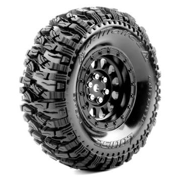 Louise RC CR-Mallet 1/10 Super Soft (12mm Hex) Wheels & Tyres (Pair)
