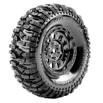 Louise RC CR-Mallet 1/10 Super Soft (12mm Hex) Wheels & Tyres (Pair)