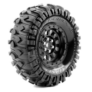 Louise RC CR-Rowdy 1/10 Super Soft (12mm Hex) Wheels & Tyres (Pair)
