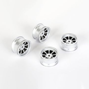 Louise RC 8 Spoke Wheel +4mm (Silver)