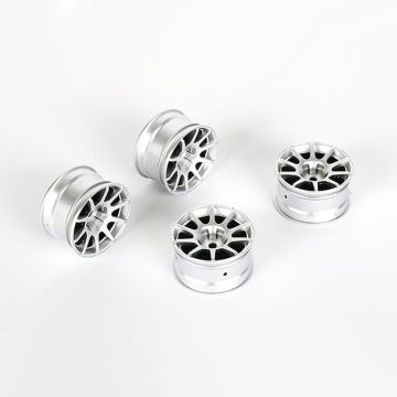 Louise RC 10 Spoke Wheel +4mm (Silver)