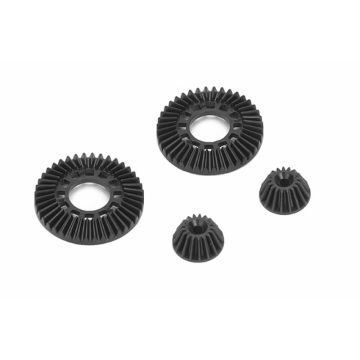 Louise RC Plastic 40t/17t Bevel Gear(For Solid Axle)