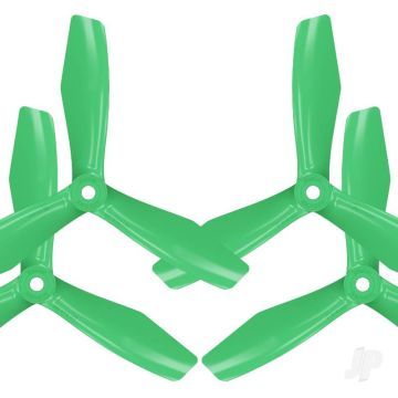 Master Airscrew 5x4.5 BN 3-Blade FPV RC Drone Propeller Props Set - Green 
