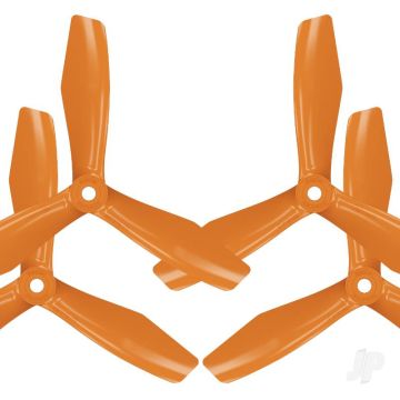 Master Airscrew 6x4.5 BN 3-Blade FPV RC Drone Propeller Props Set - Orange 