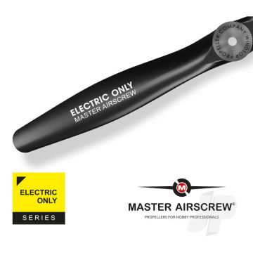 Master Airscrew Electric Only - 8.5x6 Propeller Reverse Pusher For RC Aeroplane