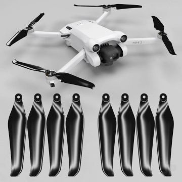 Master Airscrew DJI Mini 3 Pro/4 Pro STEALTH Upgrade Propellers - x4 Black