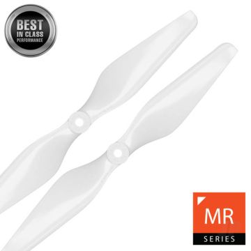 Master Airscrew 11x4.5 MR Propeller Set x2 White 
