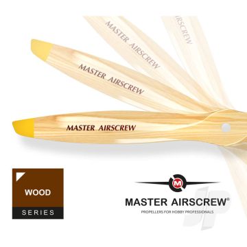 Master Airscrew Wood Beech - 12x8 Propeller For RC Aeroplane