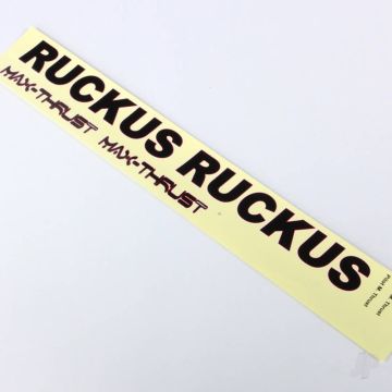 Max-Thrust Decal set (Ruckus Balsa Chippy)