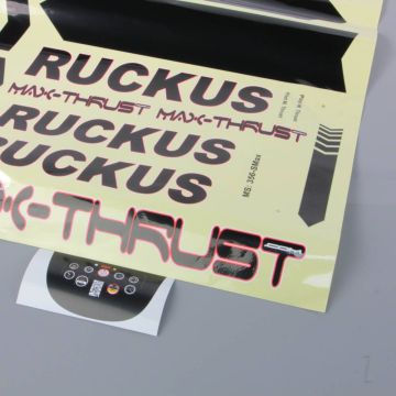 Max-Thrust Decal set (Ruckus Balsa)