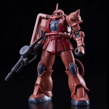 Bandai HG 1/144 MS-06S Zaku II Principality of Zeon Char Aznable's Mobile Suit (Red Comet Version) Gunpla HG Plastic Model Kit