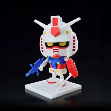 Bandai 1/1 Gunpla-Kun Dx Set (with Runner Version Recreation Parts) Plastic Model Kit