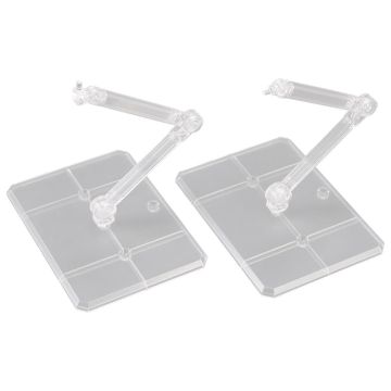 Bandai Action Base 7 Clear (Set of 2) For Plastic Model Kit