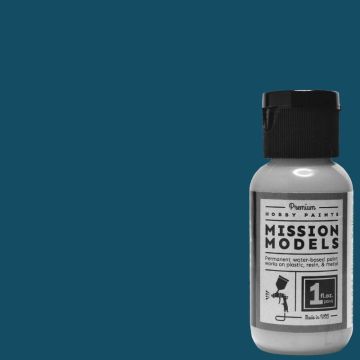 Mission Models Gloss Sea Blue FS 15042 (1oz) Acrylic Airbrush Paint