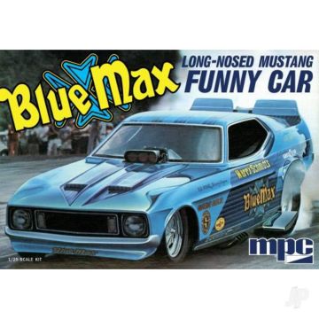 MPC Blue Max Long Nose Mustang Funny Car Plastic Kit