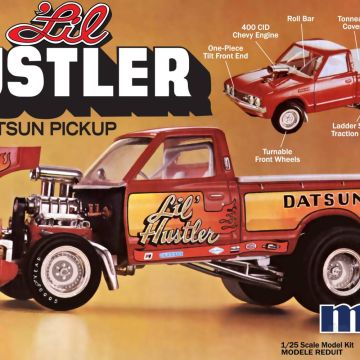 MPC 1975 Datsun Pickup "Li'l Hustler" Car Plastic Kit