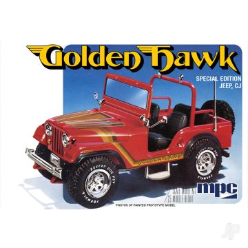 MPC 1981 Jeep CJ5 Golden Hawk Plastic Model Kit