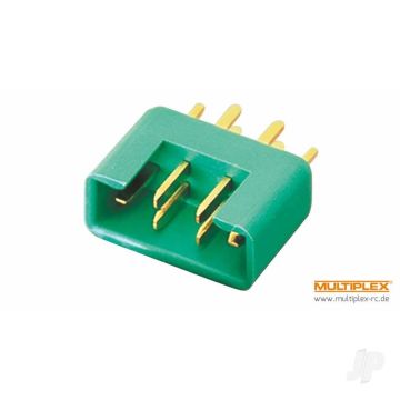 Multiplex MPX M6-50 High-current Plug, Male (3 pcs)
