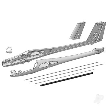 Multiplex Fuselage Spars and Hexagonal Tube Solius 224249